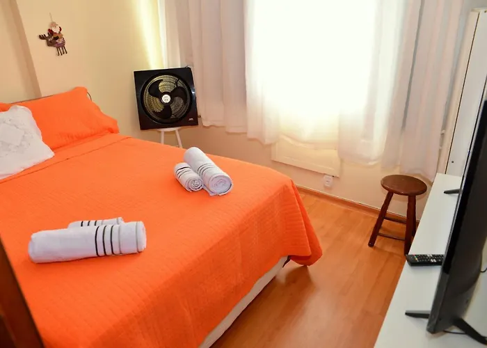 Studio REFORMADO com vista para o Pão de Açúcar - ZONA SUL - Wi-Fi, Ar condicionado, Netflix, Metrô próximo